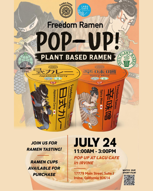 Pop-Up at LAGU CAFE in Irvine on July 24